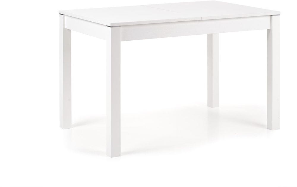 Halmar Drevený jedálenský stôl Maurycy, biela